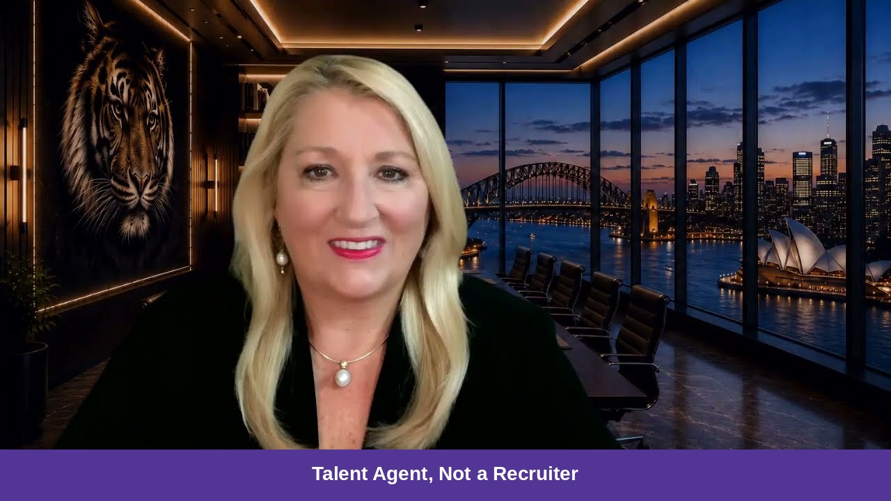 Talent Agent, Not a Recruiter